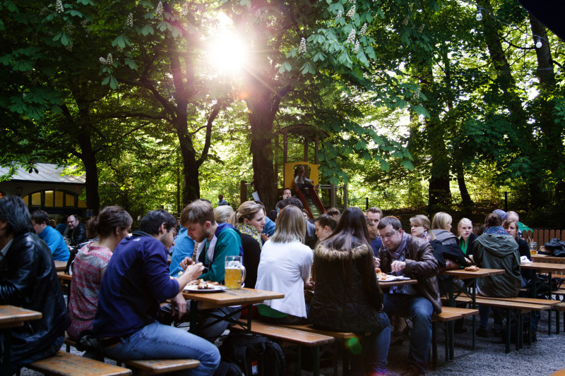 Hofbräukeller - Abendsonne