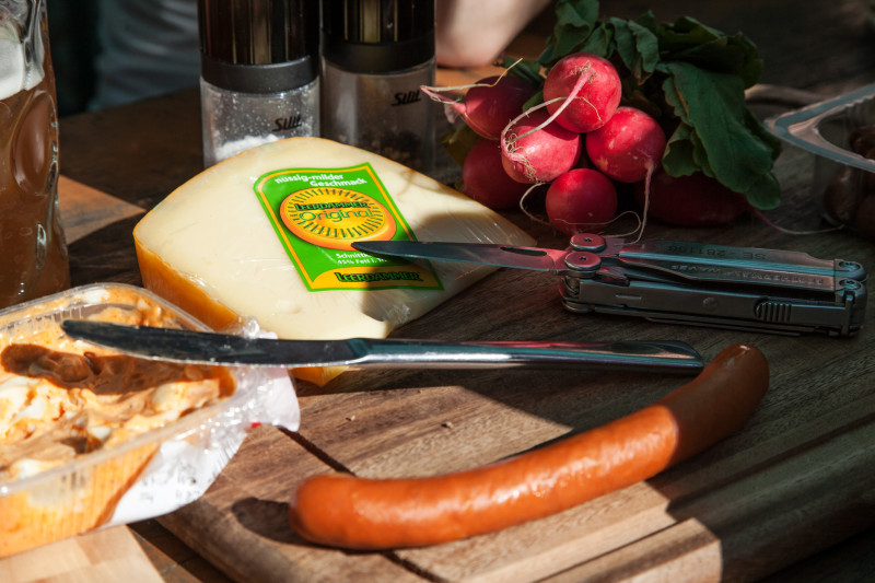 Brotzeit im Löwenbräu