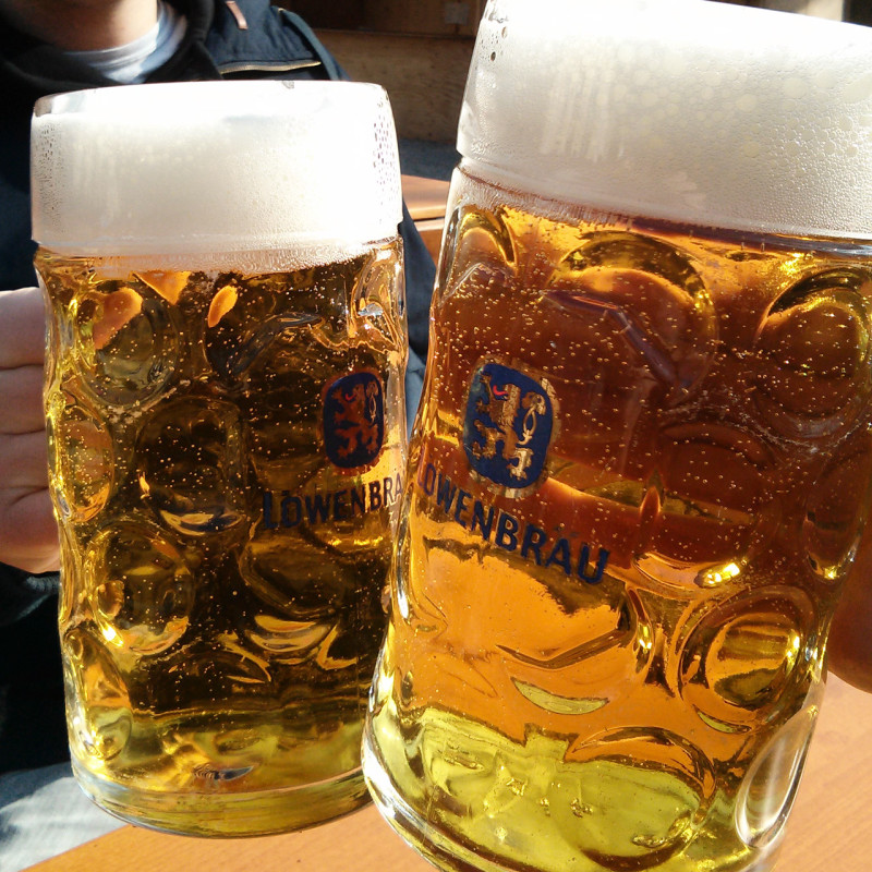 Löwenbräu im "Zum Flaucher"